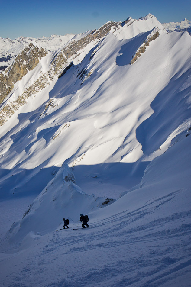 #12 Dans la descente : La seule, plein de buée sur l Dans la descente : La seule, plein de buée sur l'objectif mais Pierre a mitraillé