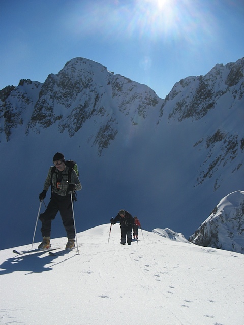 #4 Sur l Sur l'arete finale : Devant la brèche du Villonet