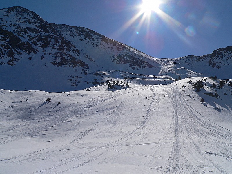 #6 Pas de les Vaques : autoroute pour moto-neigeuses, Pas de les Vaques : autoroute pour moto-neigeuses,