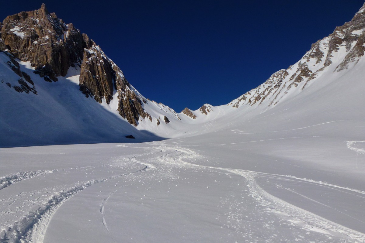 La descente finale : De bons passages, lorsque la sous-couche ne casse pas.