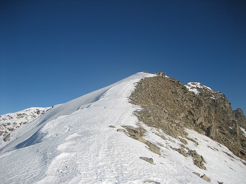 #6 Arete de Sanguinerette : Sommet plus tres loin .. Arete de Sanguinerette : Sommet plus tres loin ..