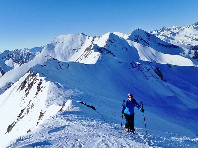 #2 Arête W : Coralie sur l Arête W : Coralie sur l'arête W