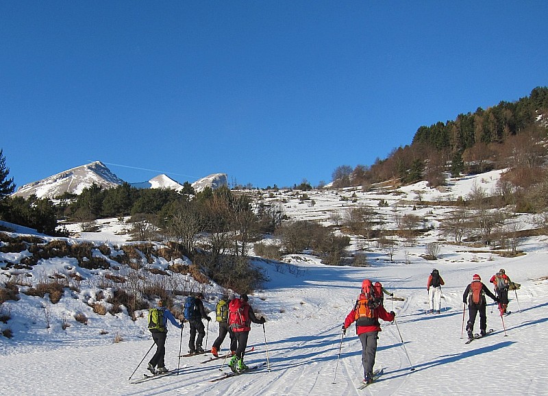#2 vers 1250m : à gauche, le Rocher Rond est sec ! vers 1250m : à gauche, le Rocher Rond est sec !