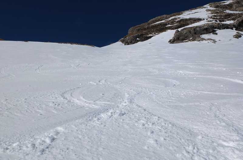 #2 En face sud: : neige bien transfo. En face sud: : neige bien transfo.