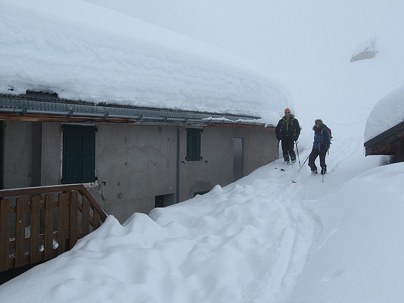 #3 Chalet de la Balme. : L Chalet de la Balme. : L'enneigement est conséquent.