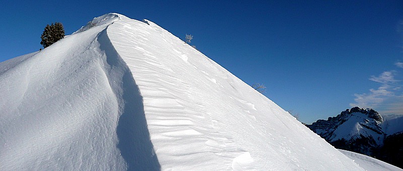 #8 Dôme de Pravouta : Arête travaillée sous le sommet Dôme de Pravouta : Arête travaillée sous le sommet