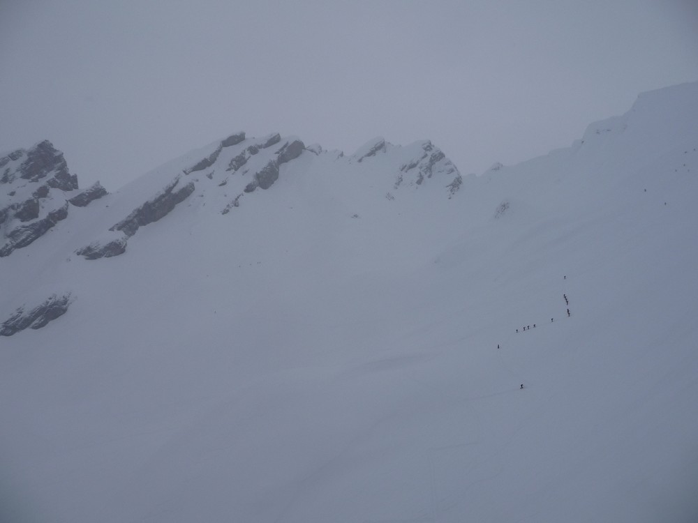 #7 trou de la mouche : du monde dans grand crêt trou de la mouche : du monde dans grand crêt