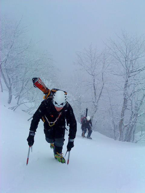 Couloir du S : La sortie du couloir.