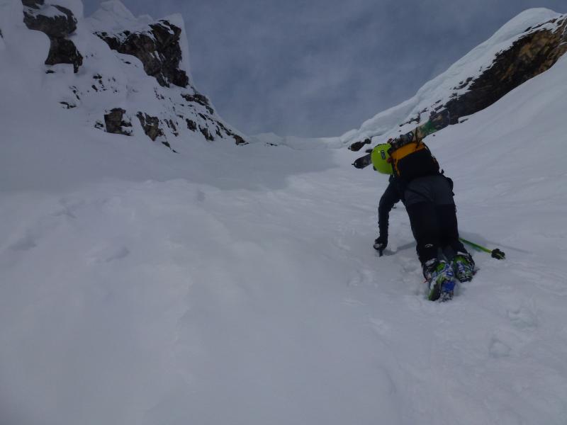#3 Couloir E des Nants : Cyril Couloir E des Nants : Cyril