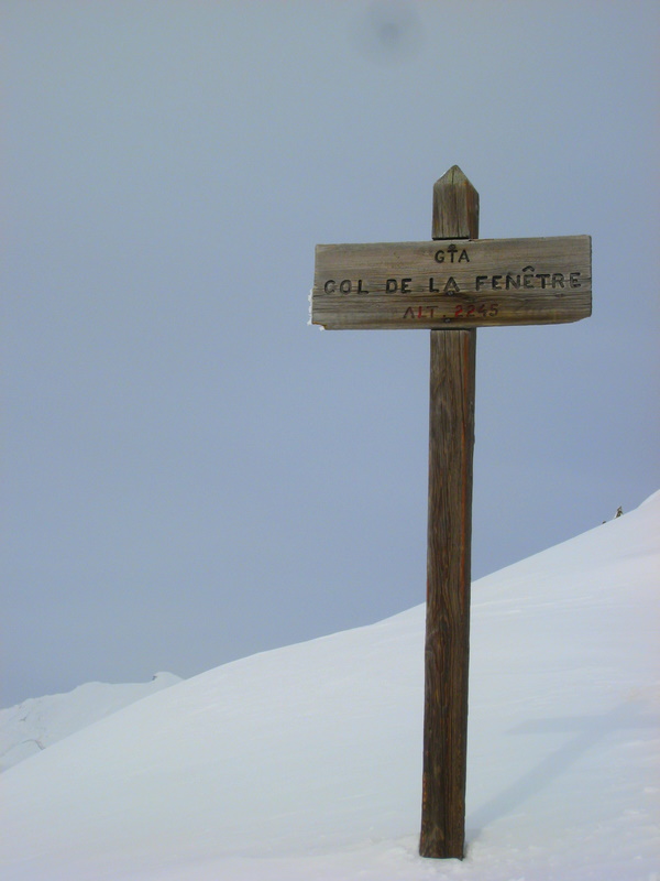 #3 sommet : c sommet : c'est la que l'on enleve les peaux