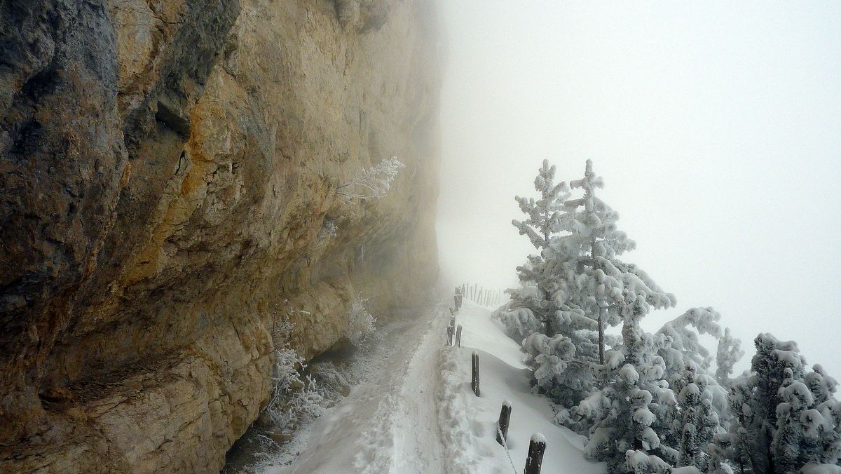 #3 Vire finale : ce dernier passage est toujours aussi beau, meme dans le brouillard Vire finale : ce dernier passage est toujours aussi beau, meme dans le brouillard
