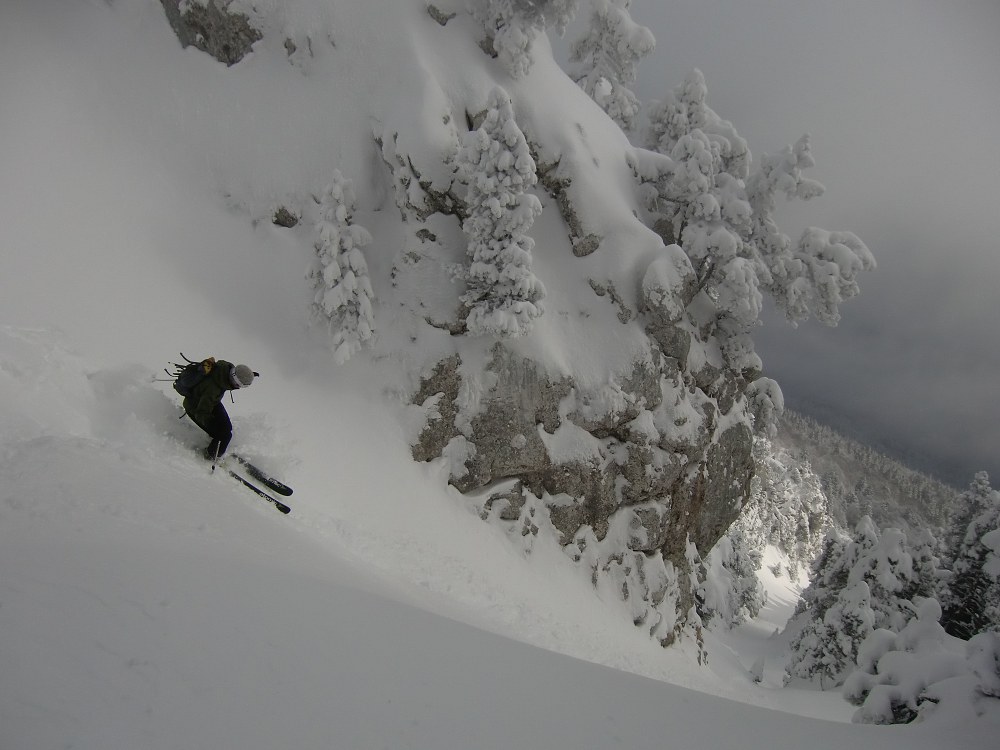 Couloir rectiligne : Entrée en matière (ph. Guigui)