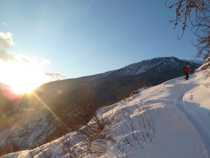 #2 Soleil levant : sur skieur dormant Soleil levant : sur skieur dormant