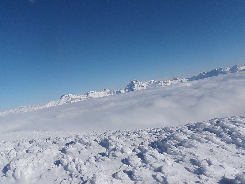 Le dévoluy : Au dessus des nuages...