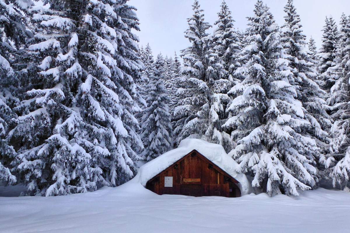 #5 Perdu dans une clairière : Le chalet du Quéget. Perdu dans une clairière : Le chalet du Quéget.