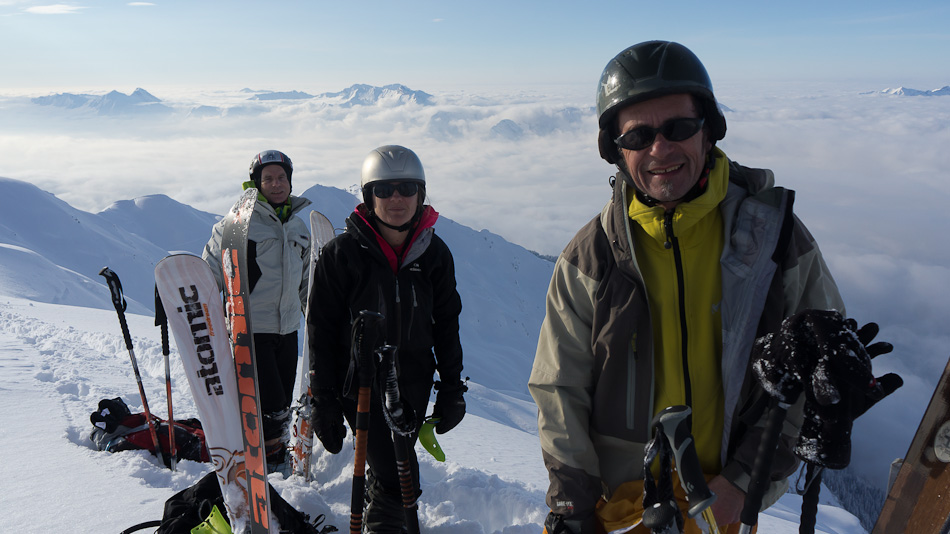 Summit : Lemich, Gaelle et Chech