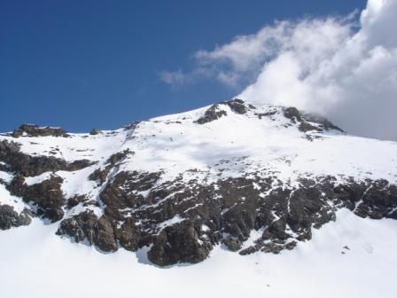 #3 face SO de la grde Ciamarella : La face SO vue du plateau glaciaire face SO de la grde Ciamarella : La face SO vue du plateau glaciaire