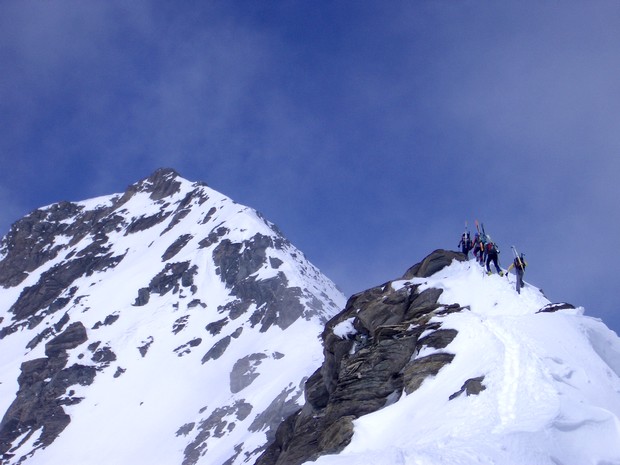 Arête de l'Albaron : En route pour l'Albaron.