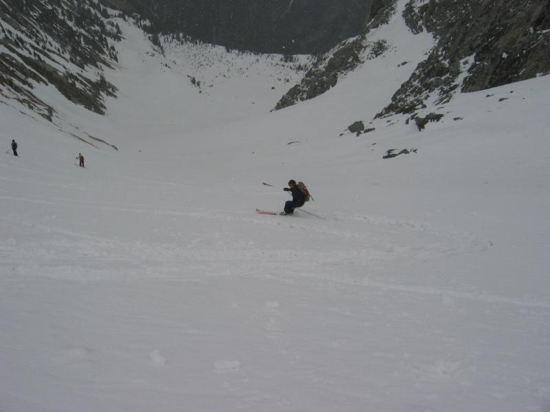 Le couloir : La Montagne (le hameau) est dissimulée dans le fond