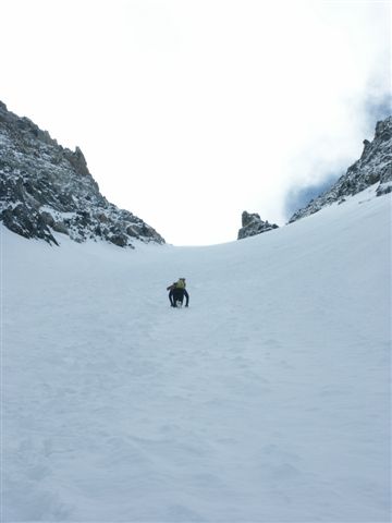 #1 Roche Faurio couloir N : Quelle longueur à remonter ! Roche Faurio couloir N : Quelle longueur à remonter !
