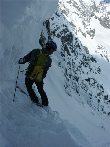 Pyramide : Etienne dans les starting-blocks.