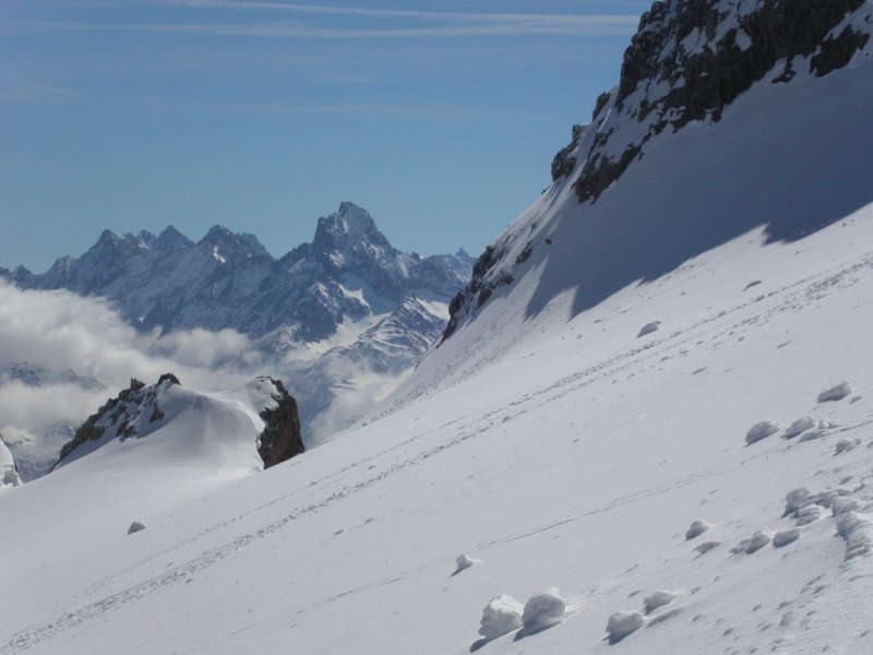 #1 Breche du Rochail : l Breche du Rochail : l'oisans se découvre au dernier moment, c'est la cerise sur le gateau
