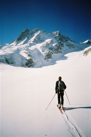#1 Après le raide : Après le passage raide du bas du glacier de la Pilatte Après le raide : Après le passage raide du bas du glacier de la Pilatte
