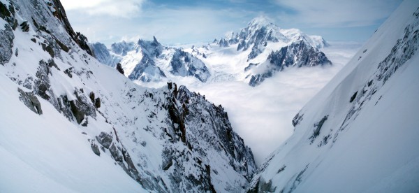 #7 Vue du couloir : toujours le Mont Blanc Vue du couloir : toujours le Mont Blanc