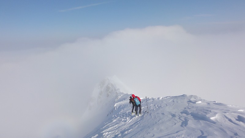 #6 sommet : avant de plomger dans la face NW de Chaurionde sommet : avant de plomger dans la face NW de Chaurionde