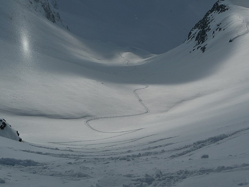 #3 Pertuis : Trace de montée au col de Morétan Pertuis : Trace de montée au col de Morétan