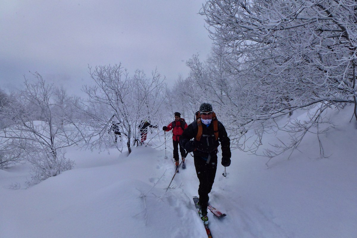#14 Le départ : Dans la neige, le brouillard et le froid... Le départ : Dans la neige, le brouillard et le froid...