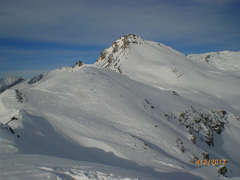 #1 Tête de Fouran : L Tête de Fouran : L'arrivée sur la Tête.