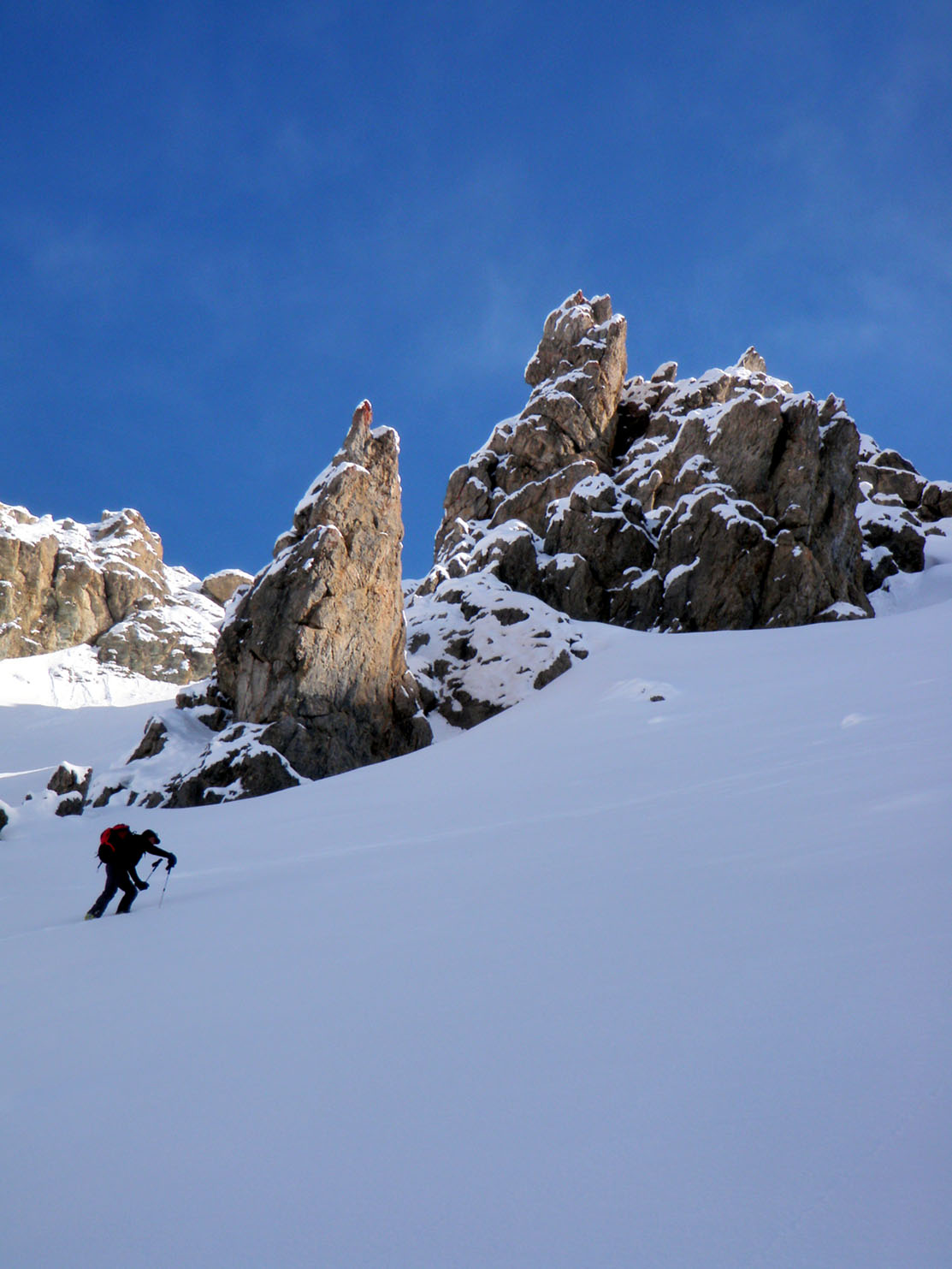#3 Couloir du Petit Puy : Francis à la trace Couloir du Petit Puy : Francis à la trace