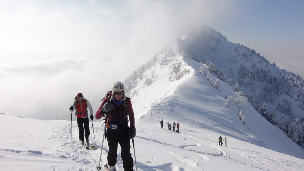 #3 arête Sud : sur fond de Rocher de la Bade arête Sud : sur fond de Rocher de la Bade