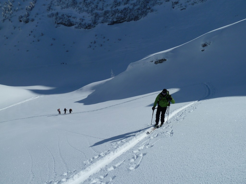 #7 repeautage délicat : en remontant au col du Colombier repeautage délicat : en remontant au col du Colombier