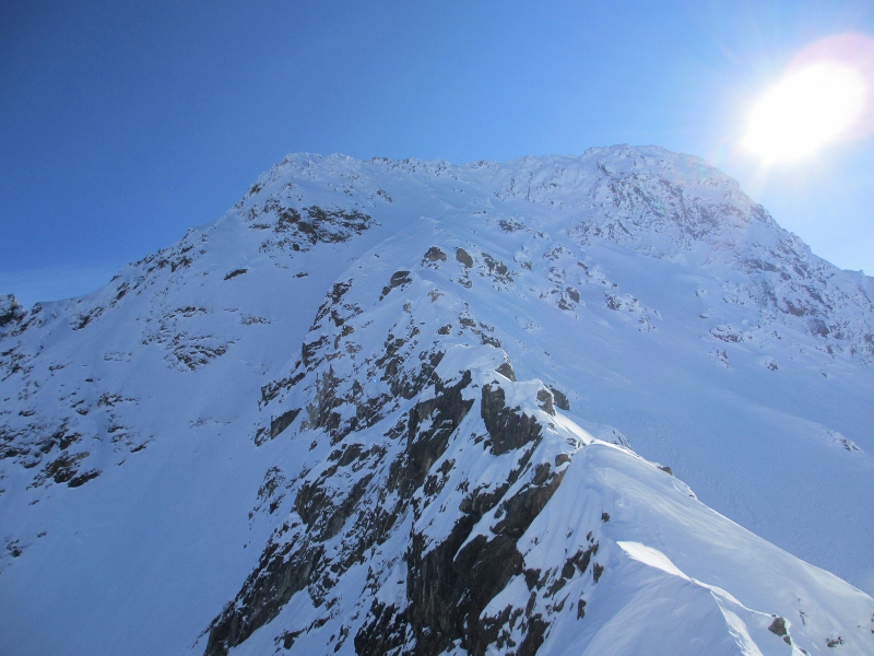 #4 Couloir N : Pointe du Gleysin. Couloir N : Pointe du Gleysin.