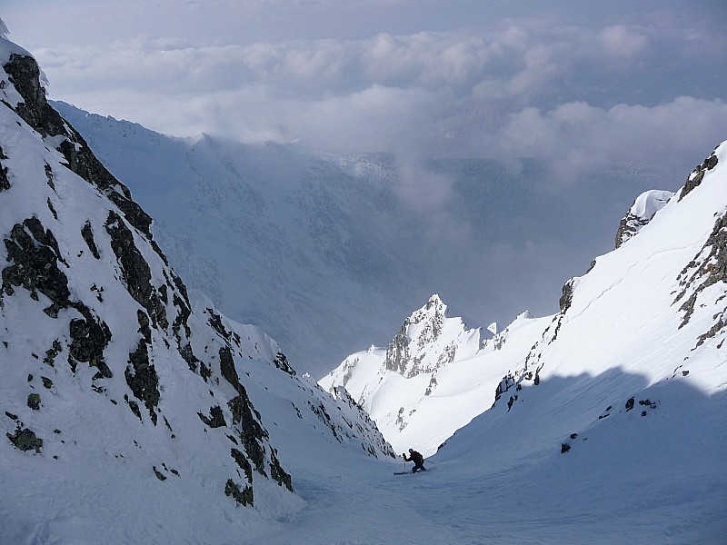 #3 Couloir : et mer de nuages Couloir : et mer de nuages