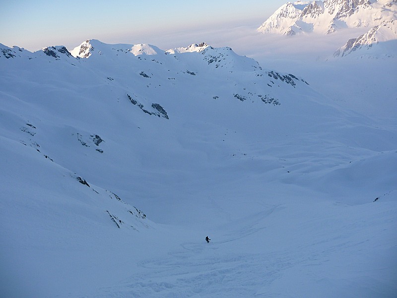 #8 Bonne poudre : avant de remonter vers le Pertuis Bonne poudre : avant de remonter vers le Pertuis