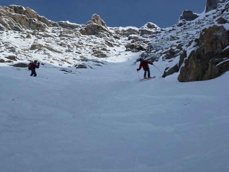 #14 Roignais : Haut du couloir au dessus de la chicane Roignais : Haut du couloir au dessus de la chicane