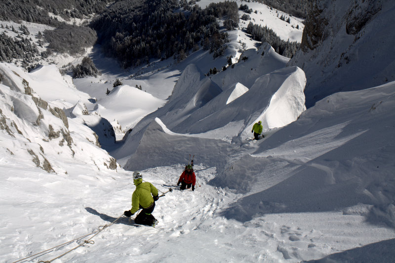 #18 Pierre Blanche : à notre tour de remonter ce magnifique couloir Pierre Blanche : à notre tour de remonter ce magnifique couloir