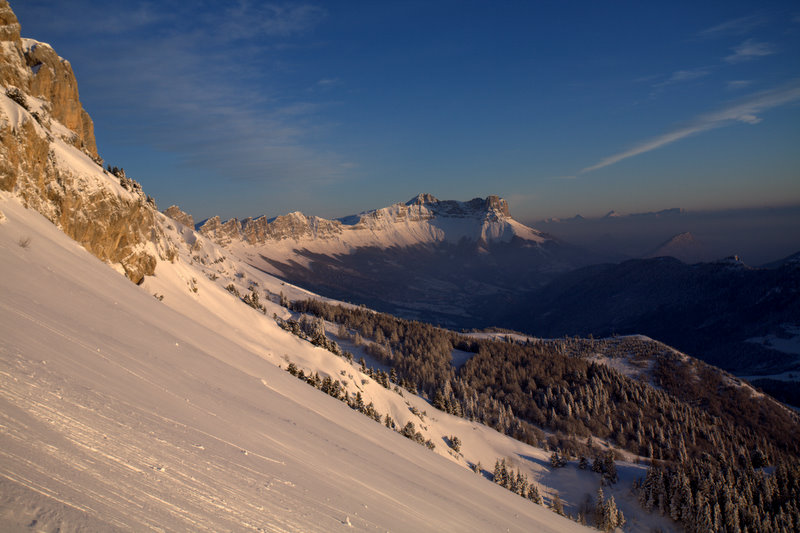 #6 Barrière du Vercors : Sympa la vue depuis notre poste de travail, enfin travail, c Barrière du Vercors : Sympa la vue depuis notre poste de travail, enfin travail, c'est un bien grand mot !