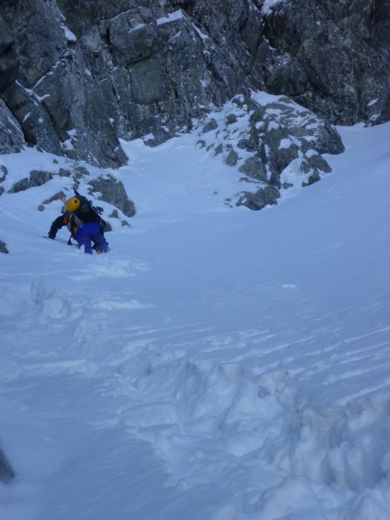 #4 le couloir : de plus en plus raide le couloir : de plus en plus raide