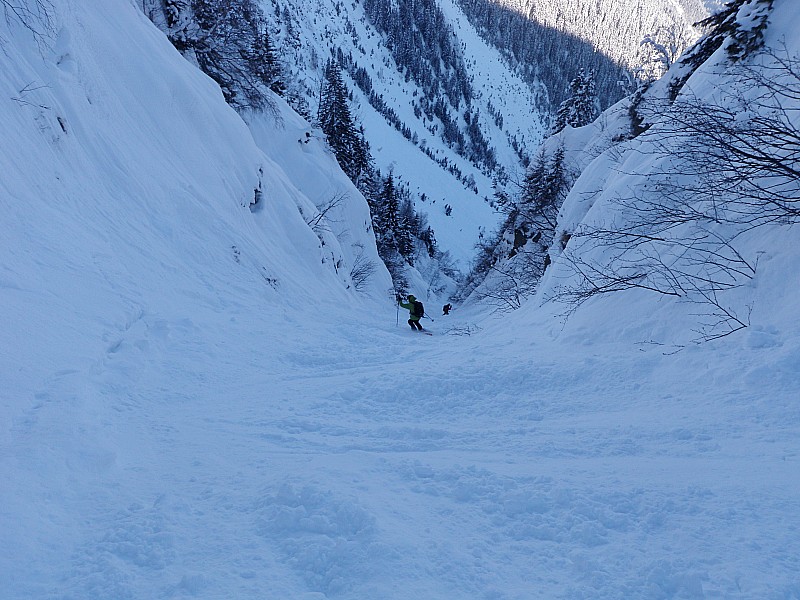 #13 en bonne condition : couloir des Grépets en forme en bonne condition : couloir des Grépets en forme