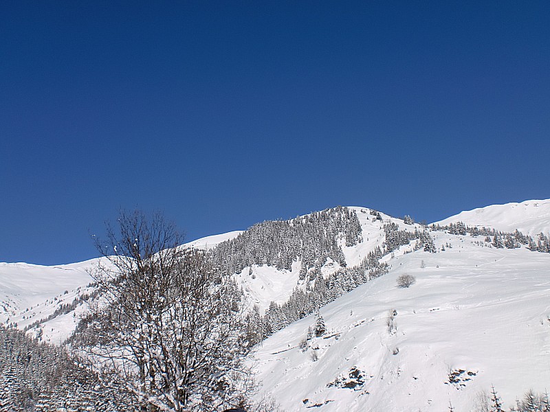 #8 mont jovet : montée sur la croupe de droite mont jovet : montée sur la croupe de droite
