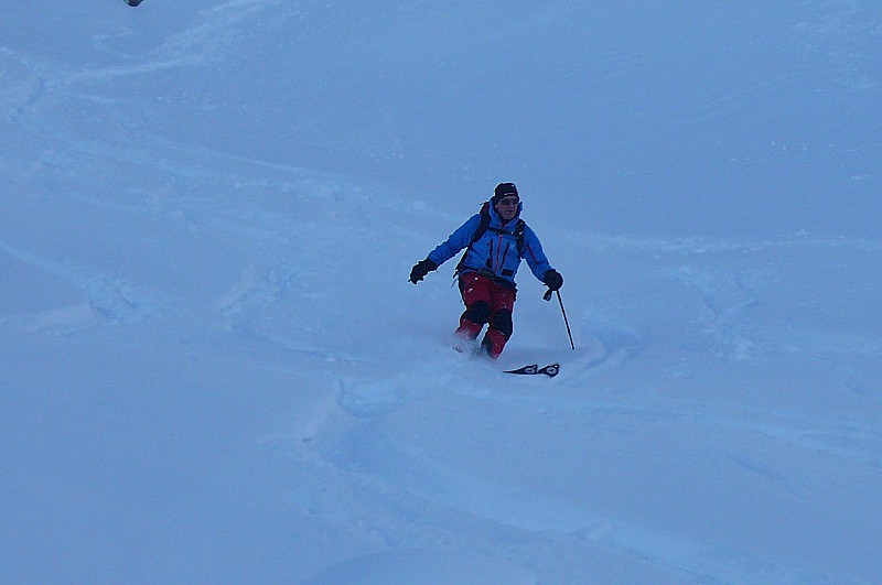 mont jovet : Claude est inarretable avec ces nouveaux skis la preuve!!