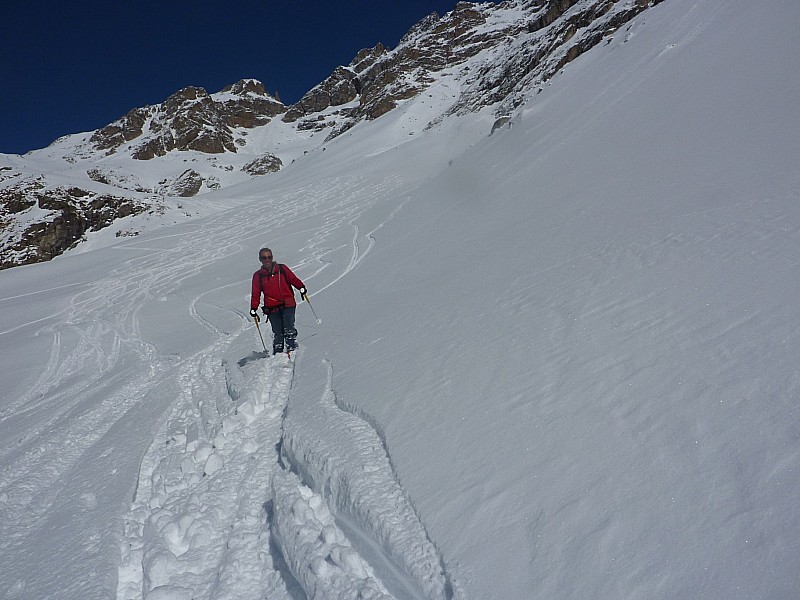 #6 vallon vers 2100m : pas mal de traces vallon vers 2100m : pas mal de traces