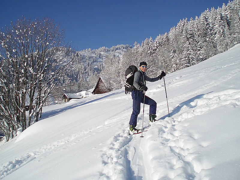 #9 Chalets : Paysages magiques lors de cette montée Chalets : Paysages magiques lors de cette montée