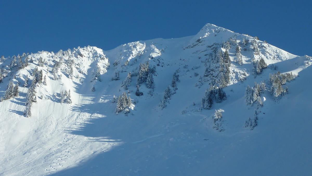 #13 Beau Mollard couloir N : on n Beau Mollard couloir N : on n'a pas gaché !!