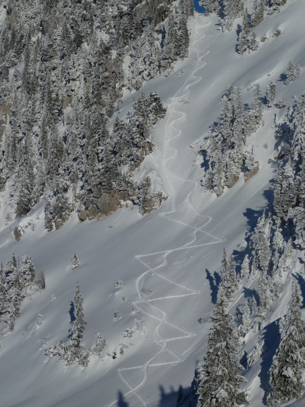 Col du Fret W : Neige excellente