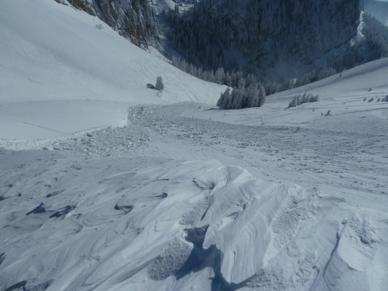 Coulée col de Lechaud